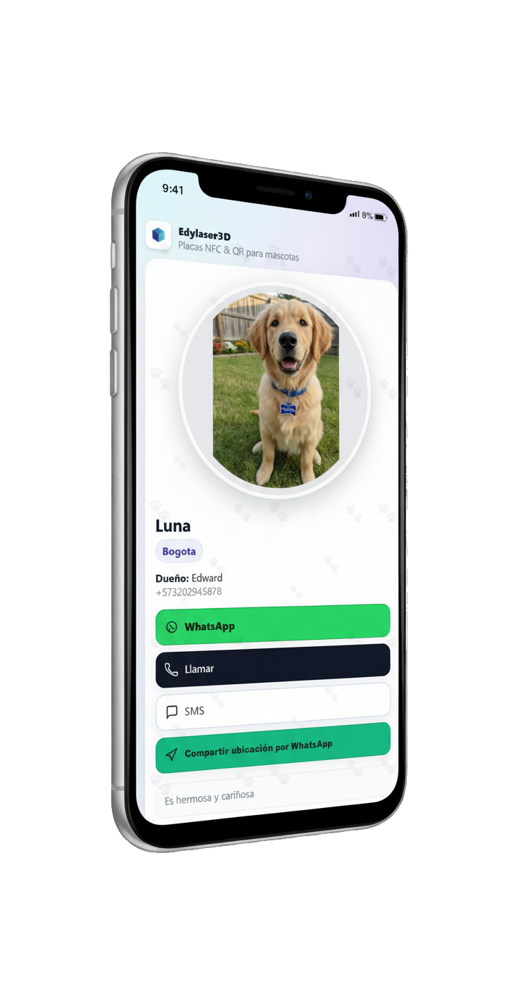 Vista móvil EDYLASER3D