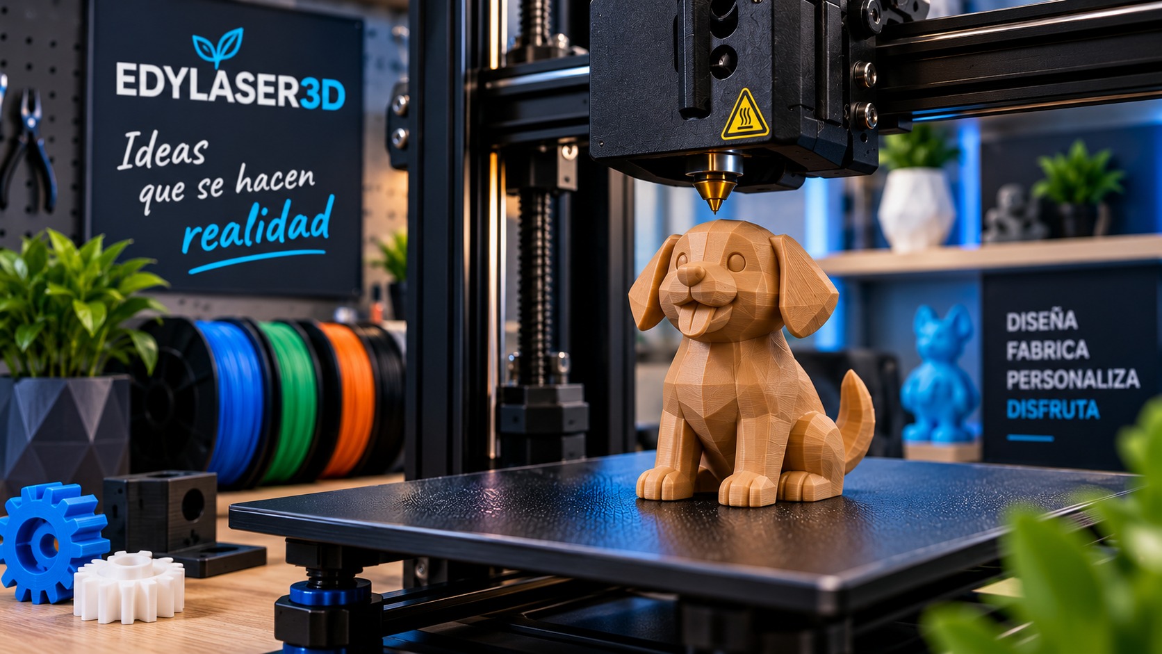 Proceso de impresión 3D en EDYLASER3D